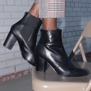 Syro Men's Boot Heel (Black Leather) - Excellent Condition